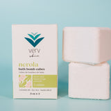 Nerola Bath Bomb Cubes | Zesty Blood Orange + Herbs