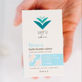 Litsea Bath Bomb Cubes | Punchy Lemongrass + Eucalyptus