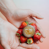 Strawberry Lime Lip Scrub