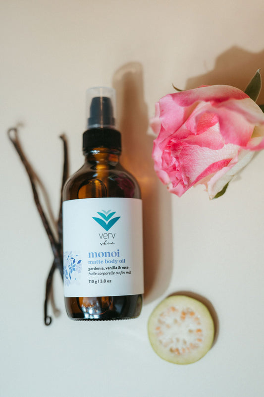 Monoi Matte Body Oil | Gardenia, Vanilla & Rose