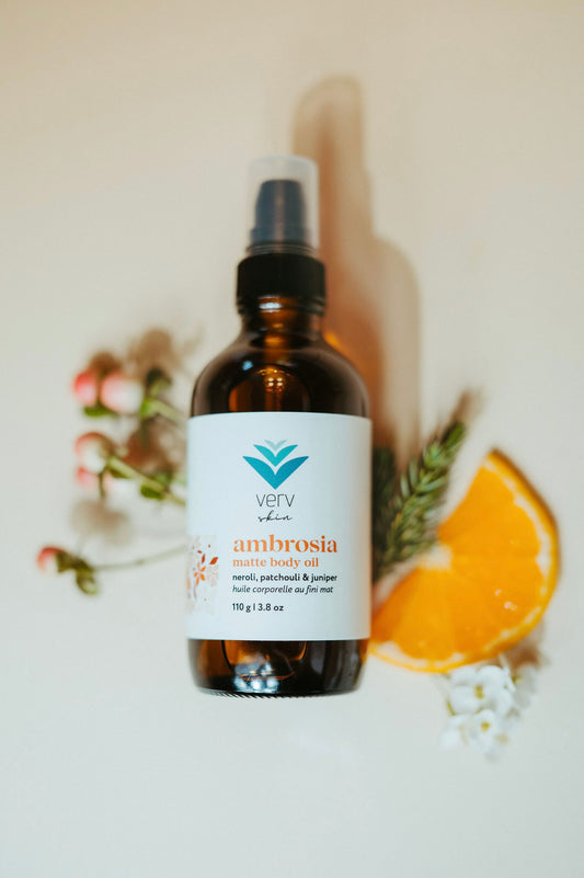 Ambrosia Matte Body Oil | Neroli, Patchouli & Juniper
