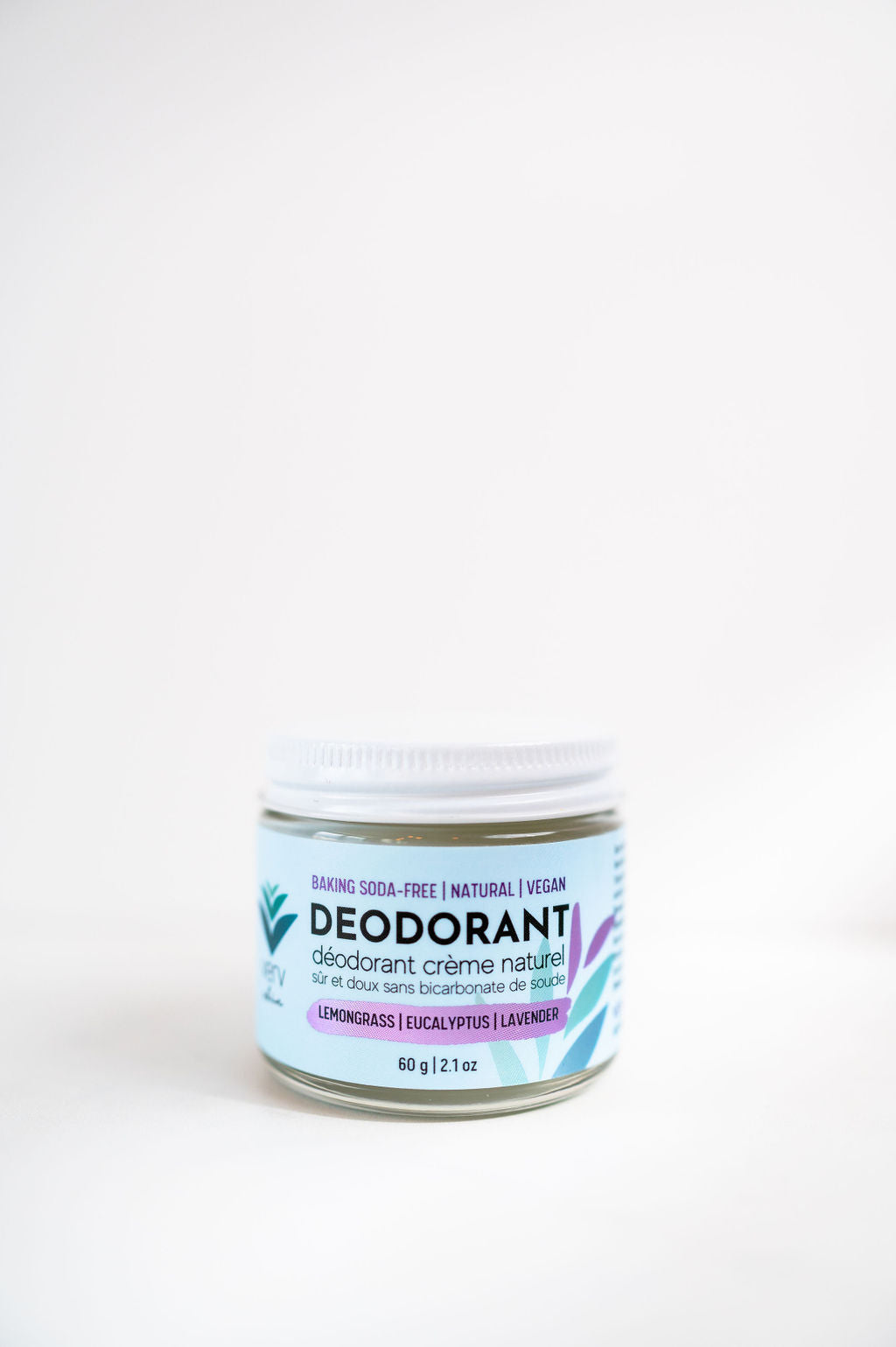 Natural Deodorant Cream | Lemongrass Eucalyptus & Lavender