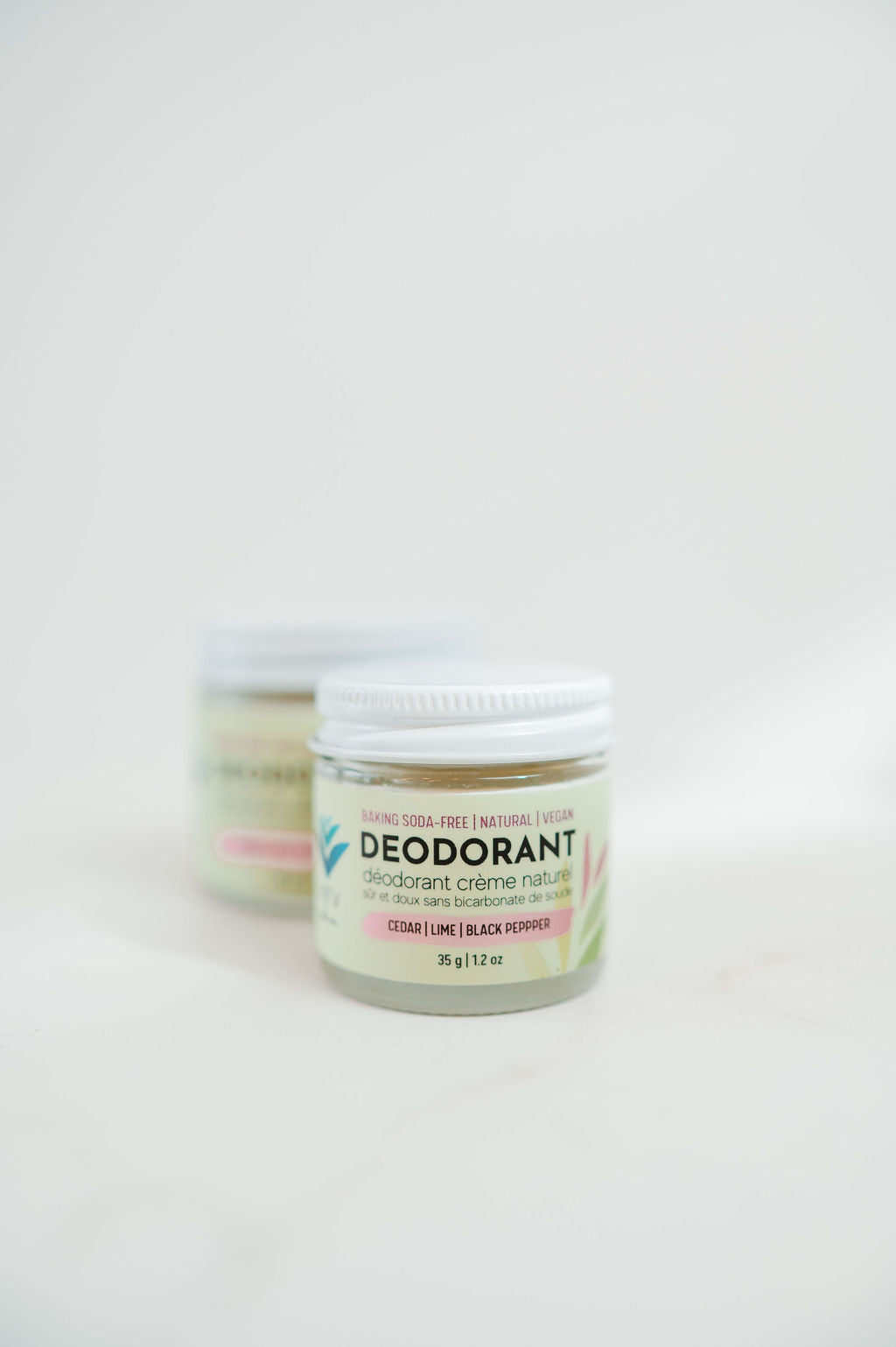 Natural Deodorant Cream | Cedar Lime & Black Pepper