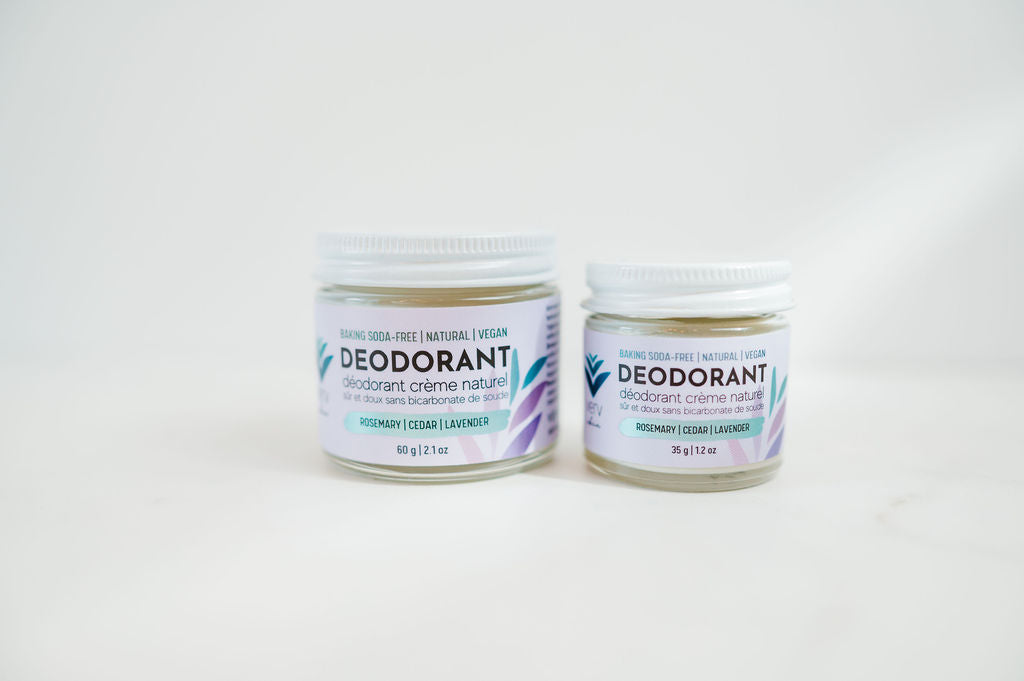 Natural Deodorant Cream | Rosemary Cedar & Lavender