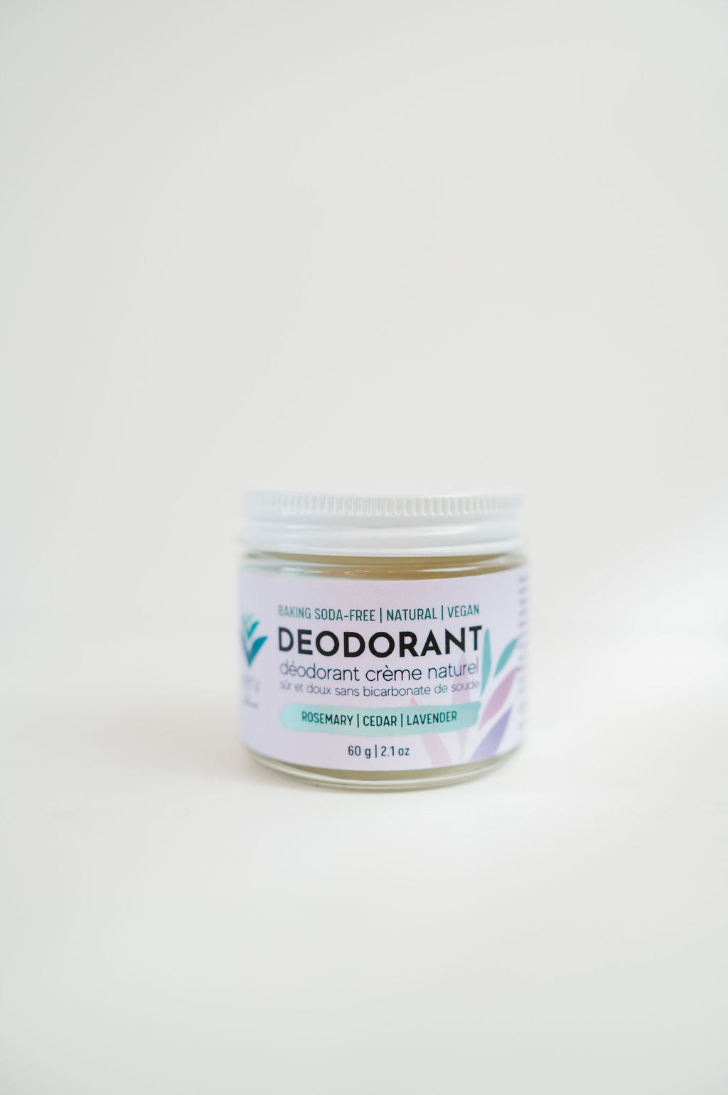 Natural Deodorant Cream | Rosemary Cedar & Lavender