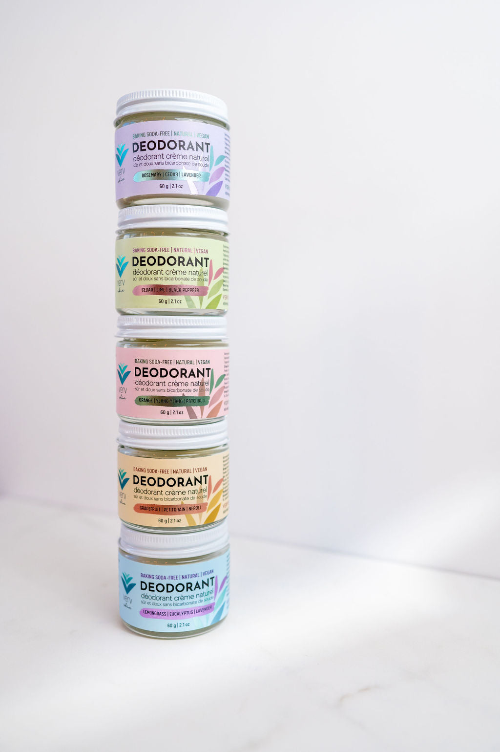 Natural Deodorant Cream | Lemongrass Eucalyptus & Lavender