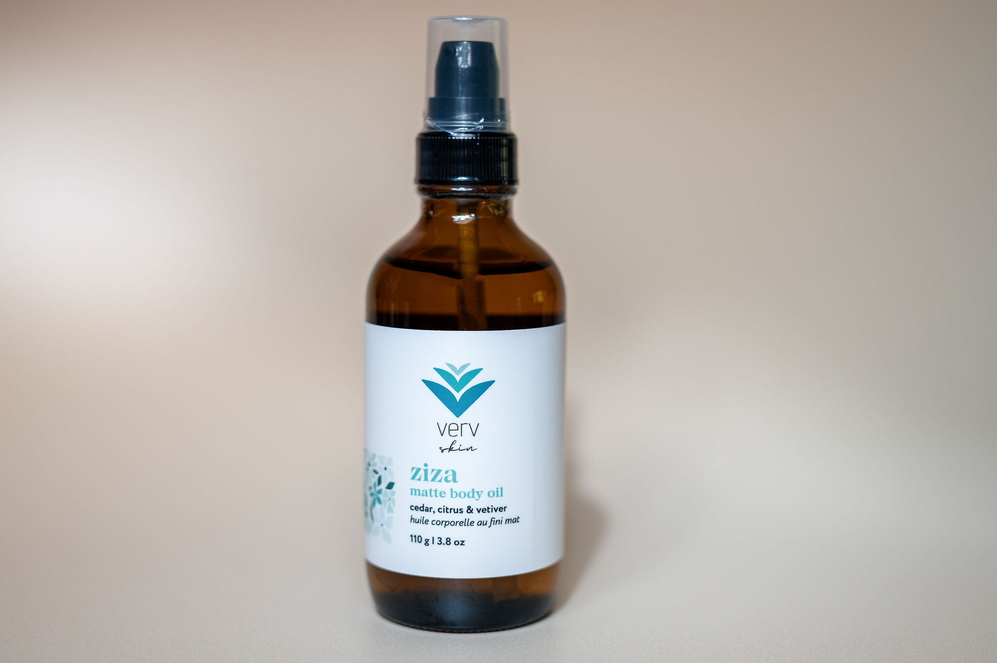Ziza Matte Body Oil | Cedar, Citrus & Vetiver – Verv Skin