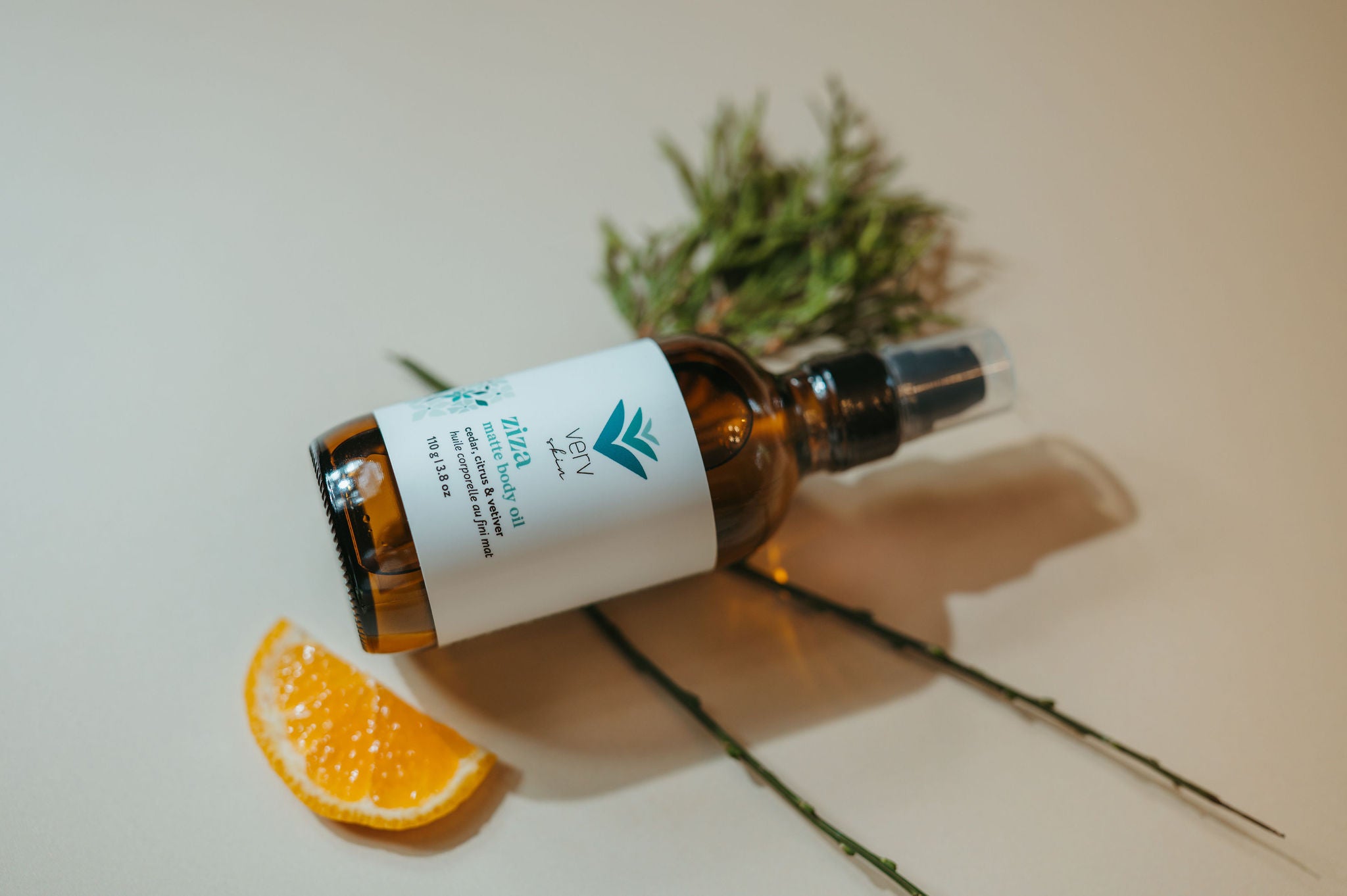 Ziza Matte Body Oil | Cedar, Citrus & Vetiver – Verv Skin