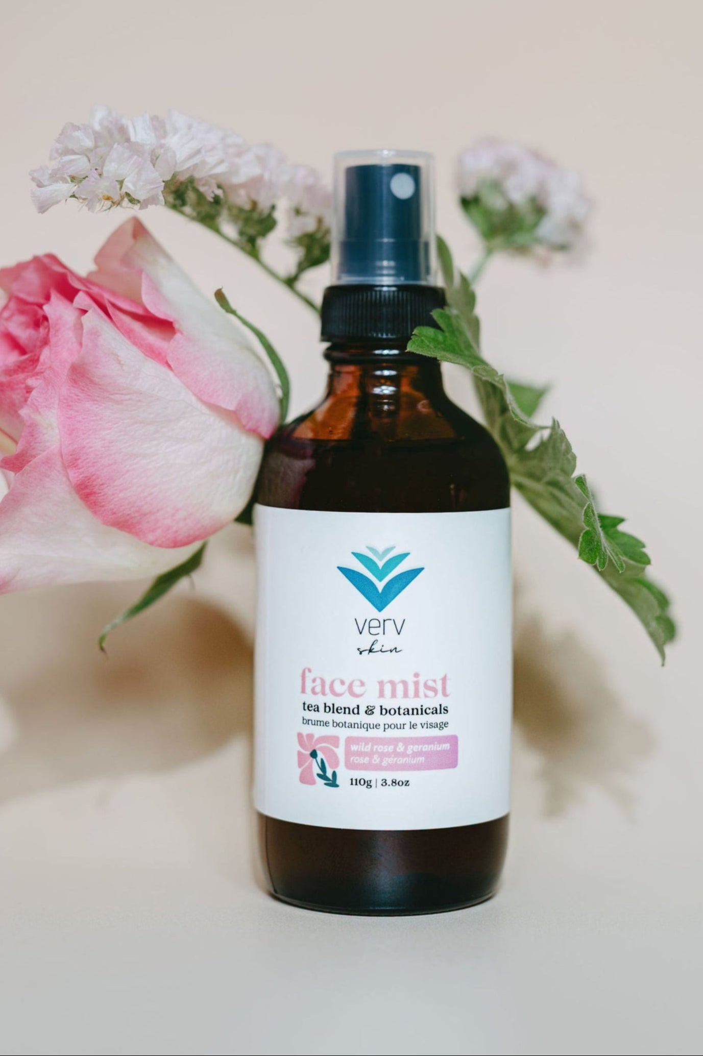 Wild Rose & Geranium Hydrating Face Mist