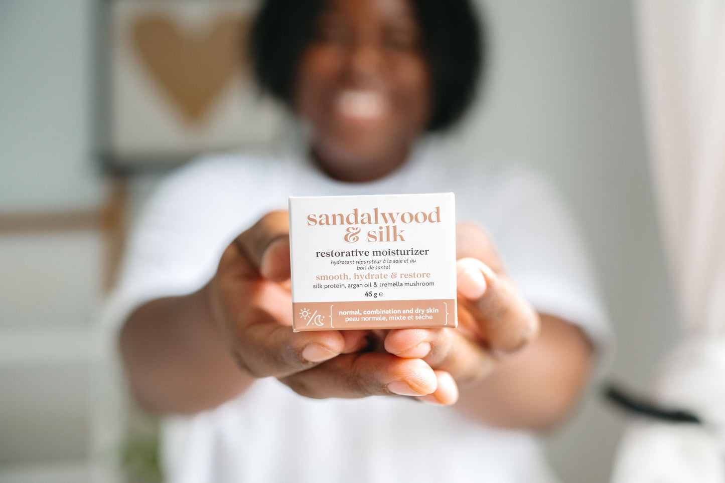 NEW Sandalwood & Silk Restorative Moisturizer