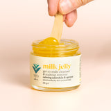 Milk Jelly Cleanser & Makeup Remover | Calming Calendula & Apricot