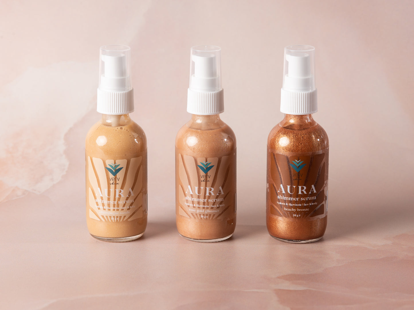 Rose Gold Glimmer Shimmer Serum