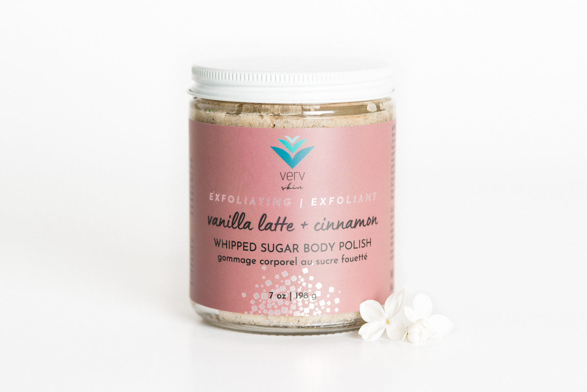 Whipped Sugar Body Polish | Vanilla Latte + Cinnamon