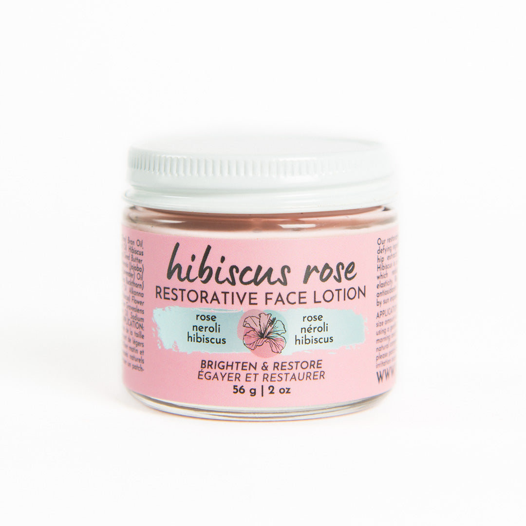 Restorative Face Lotion - Hibiscus Rose