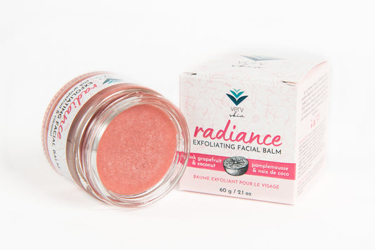 Radiance Exfoliating Facial Balm - Grapefruit & Coconut (citrus)