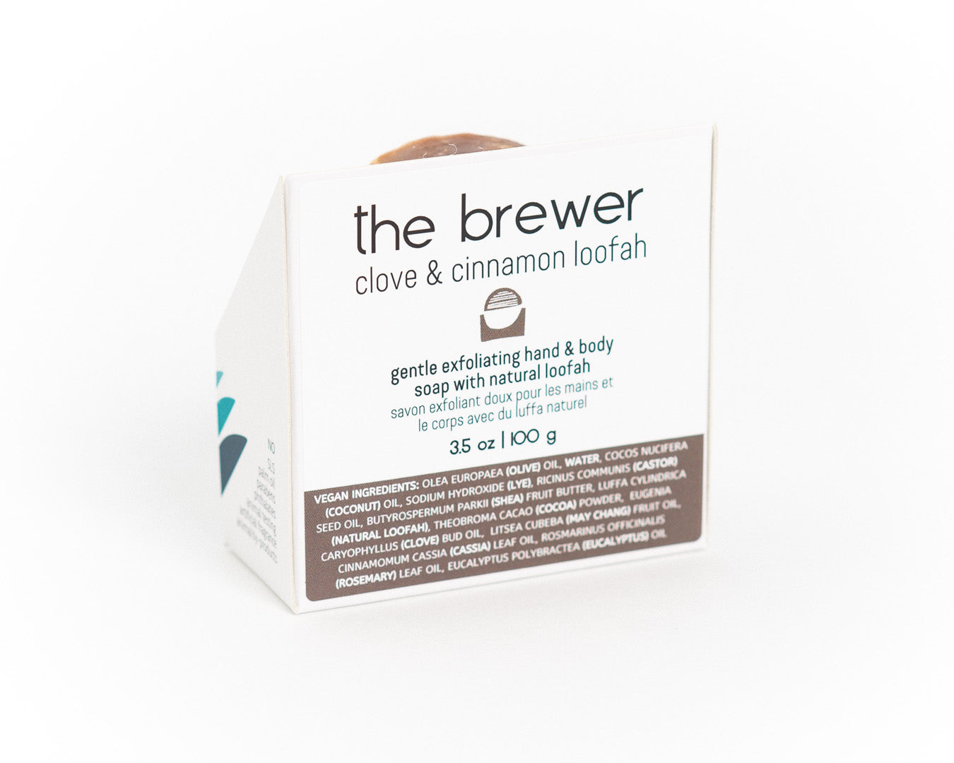The Brewer | Cocoa & Clove Loofah Soap