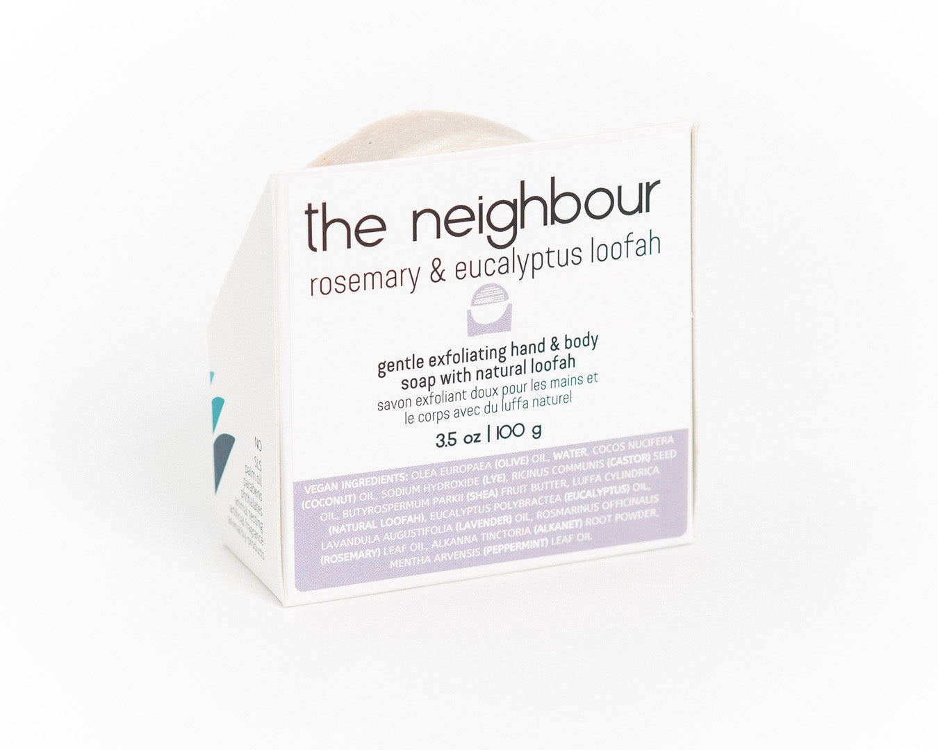The Neighbour | Rosemary and Eucalyptus Loofah Soap
