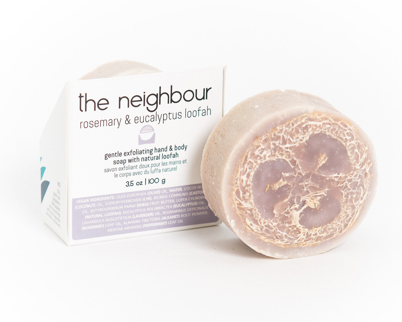 The Neighbour | Rosemary and Eucalyptus Loofah Soap