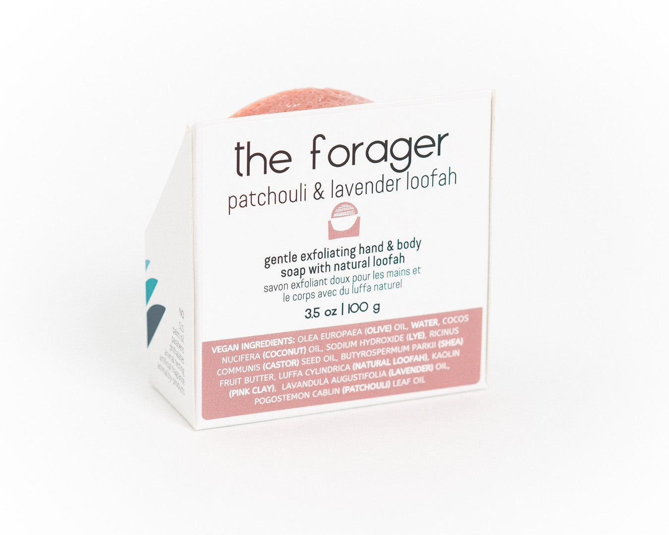 The Forager | Patchouli & Lavender Loofah Soap