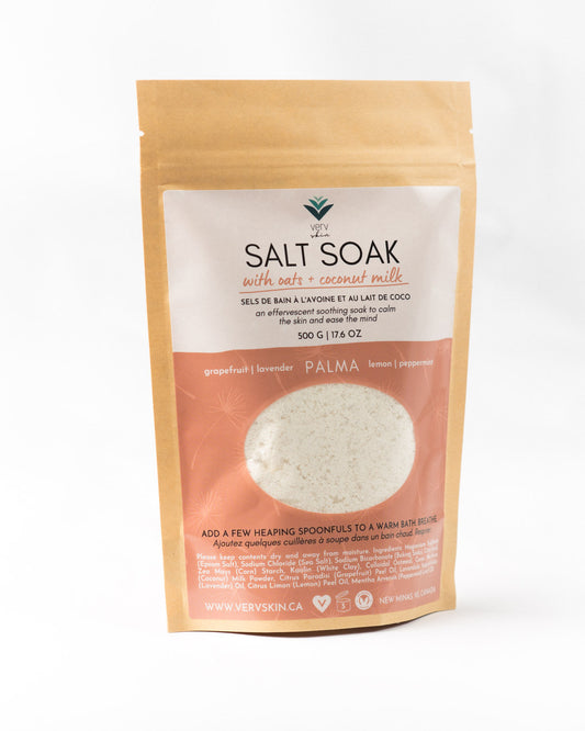 PALMA Salt Soak with Coconut Milk & Oats (citrusy + floral)